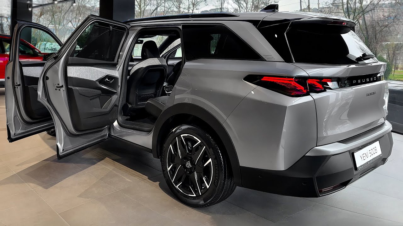 Peugeot 5008 GT Hybrid 2025 - Exterior and Interior Details