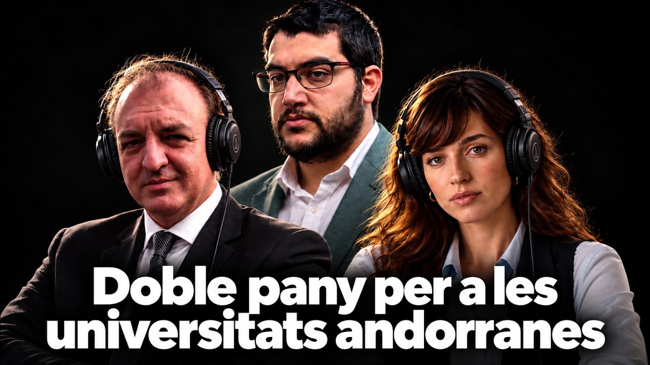 Doble pany per a les universitats andorranes: qualitat abans que discrecionalitat