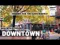 [4K] Downtown Vancouver BC Canada - Street Walking TourㅣCanada road, 4K Virtual Tour