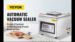 Vevor DZ260 Chamber Vacuum Sealer  Links in Video Notes