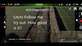 How Good is Litchi's Follow me mode