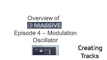 NI Massive Overview - Modulation Oscillator.