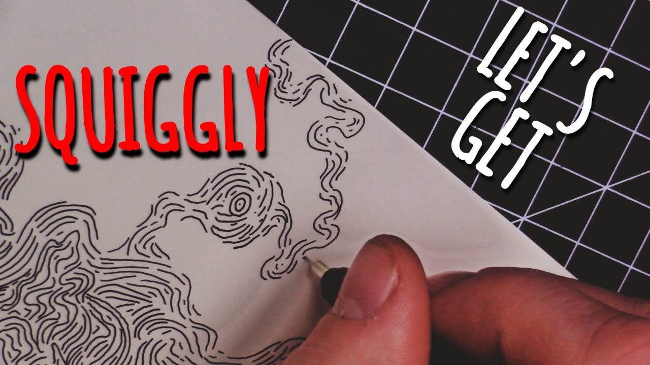 Rotring Isograph Drawing Squiggly Lines