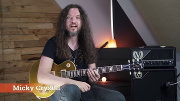 Micky Crystal Electric Guitar Lesson - Legato, Tapping & String Skipping Lick | ELIXIR Strings