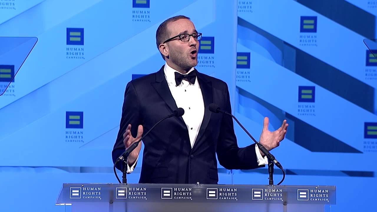 Chad Griffin at the 2014 HRC National Dinner - YouTube