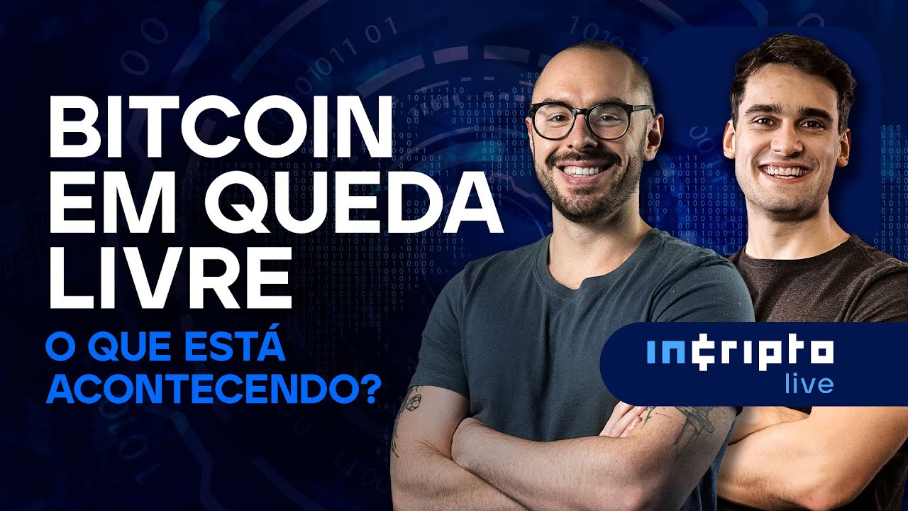 🔴 BITCOIN EM QUEDA LIVRE! O que está acontecendo? | InCripto | #bitcoin