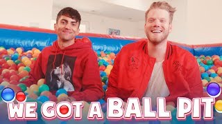 WE GOT A BALL PIT!