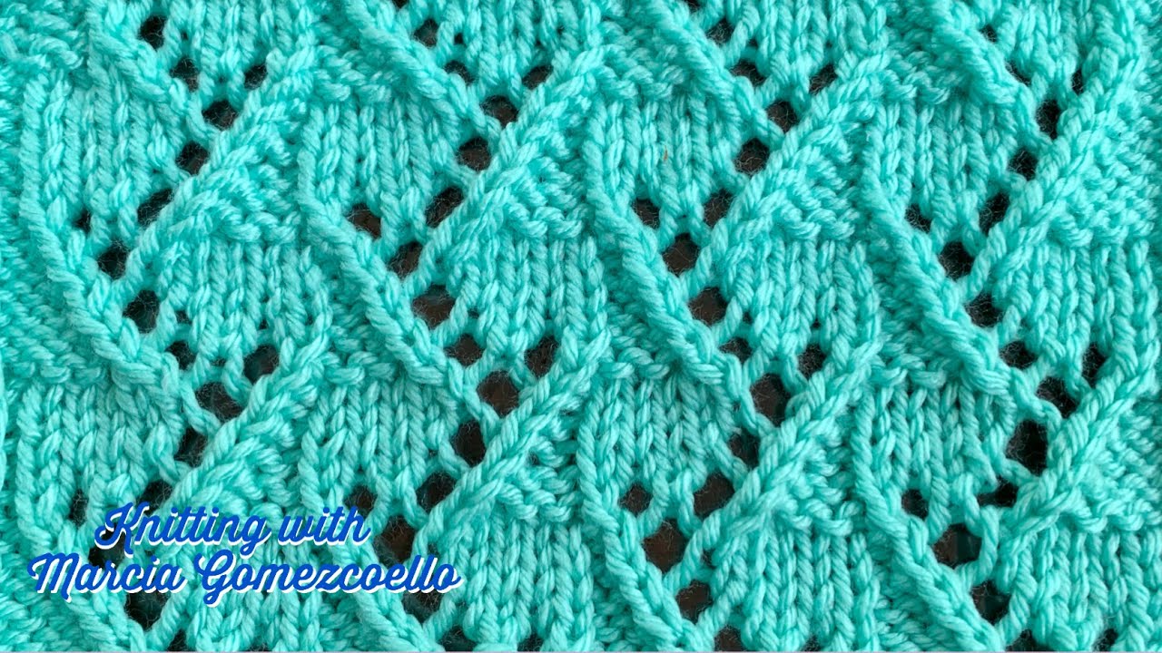TEJIDOS A DOS AGUJAS: 83- Zigzag Irregular/KNITTING WITH TWO NEEDLES: Zigzag Uneven