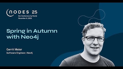 Spring in Autumn with Neo4j