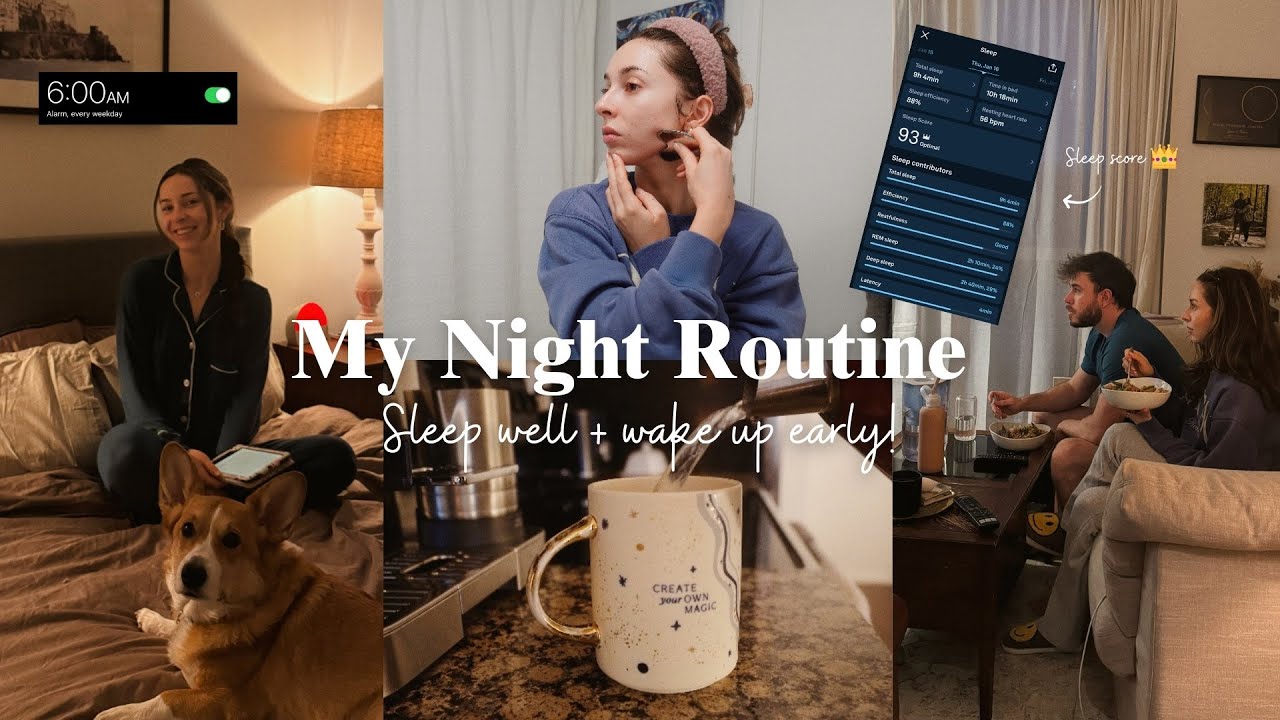 MY NIGHT ROUTINE 🌙 sleep well & wake up EARLY!! | Tips to sleep better ...