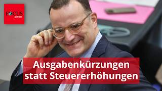5 Prozent von allem weg: Spahns Kettensäge trifft einen Nerv Wealth