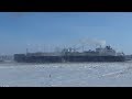Ice-Breaking LNG Carrier "Vladimir Rusanov" First Loading Operation