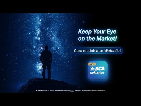 Tutorial Watchlist BCA Sekuritas mobile