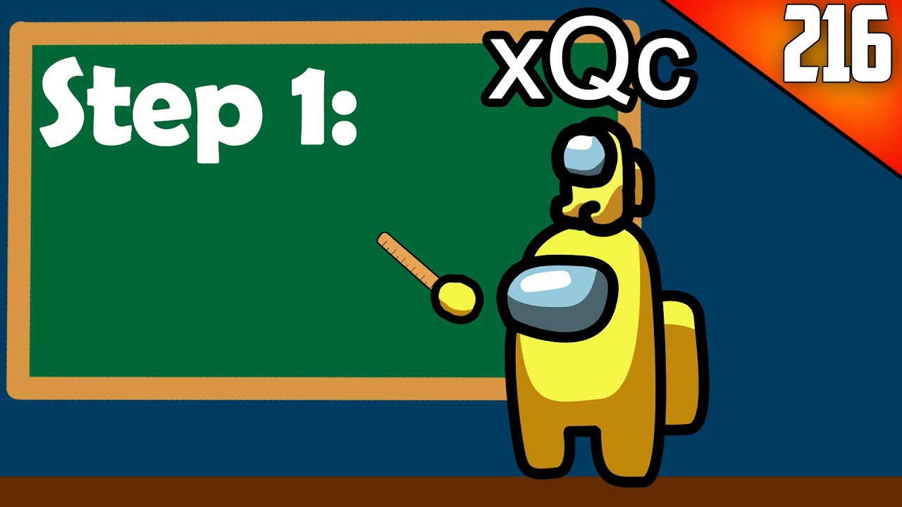 HOW TO PLAY AMONG US LIKE A PRO - xQcOW Stream Highlights 