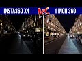 Insta360 x4 vs insta360 1 inch 360 edition side by side