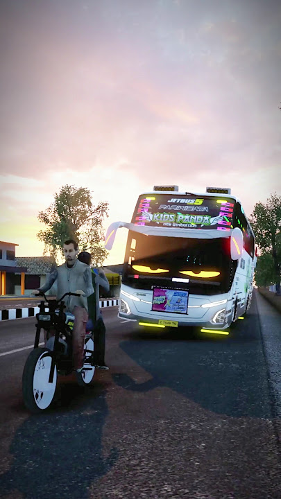 KIDS PANDA SAHUR SAHUR #basuribussid #telolet #busmania #basuri #bussid #ets2