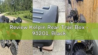 Review Kolpin Rear Trail Box - 93201, Black