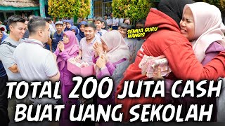 100 JUTA DAN 100 JT LAGI!! BAIM BAWA 3 BUS UNTUK BANTU SEKOLAH !