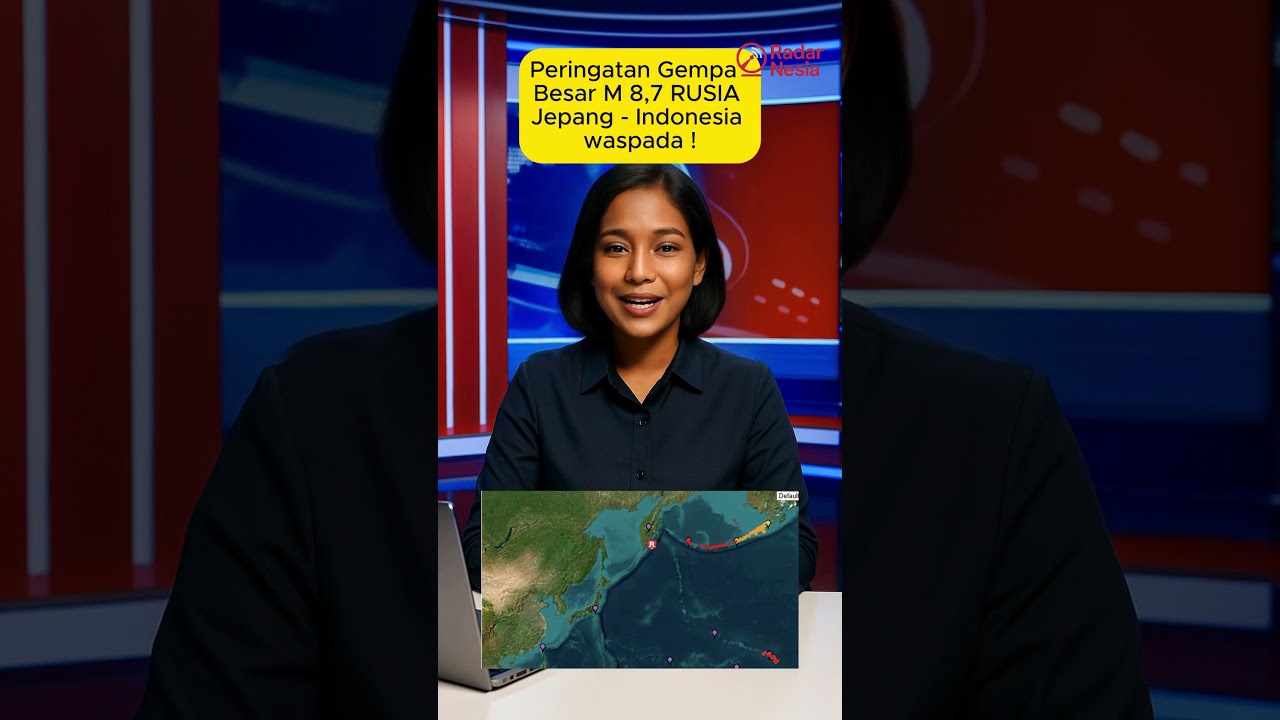 gempa besar RUSIA M 8.7 , Peringatan Sunami Rusia - Jepang  - Indonesia 