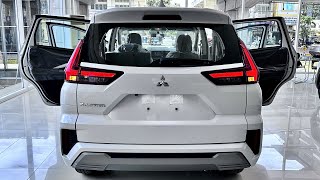 2023 Mitsubishi XPANDER 1.5L (105hp) White Color  7 Seats MPV | Details Exterior and Interior