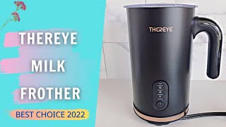 Thereye 4-in-1 Electric Milk Steamer Review & How To Use