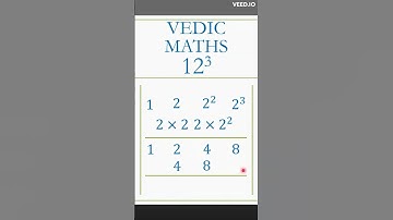 12 Cube by Vedic Mathematics #shorts #numbercube #cube