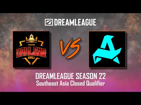 TEAM DARLENG VS AURORA GAME 1 FULL | DreamLeague Season 22 SEA CLOSED QUALIFIER