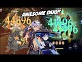 itto mono geo team and wanderer hypercarry team vs Of Thorns and Crowns ( new genshin event )
