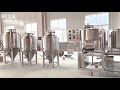 Hulk brewtech  200l triangular design brewhouse with 200l  400l beer fermenter