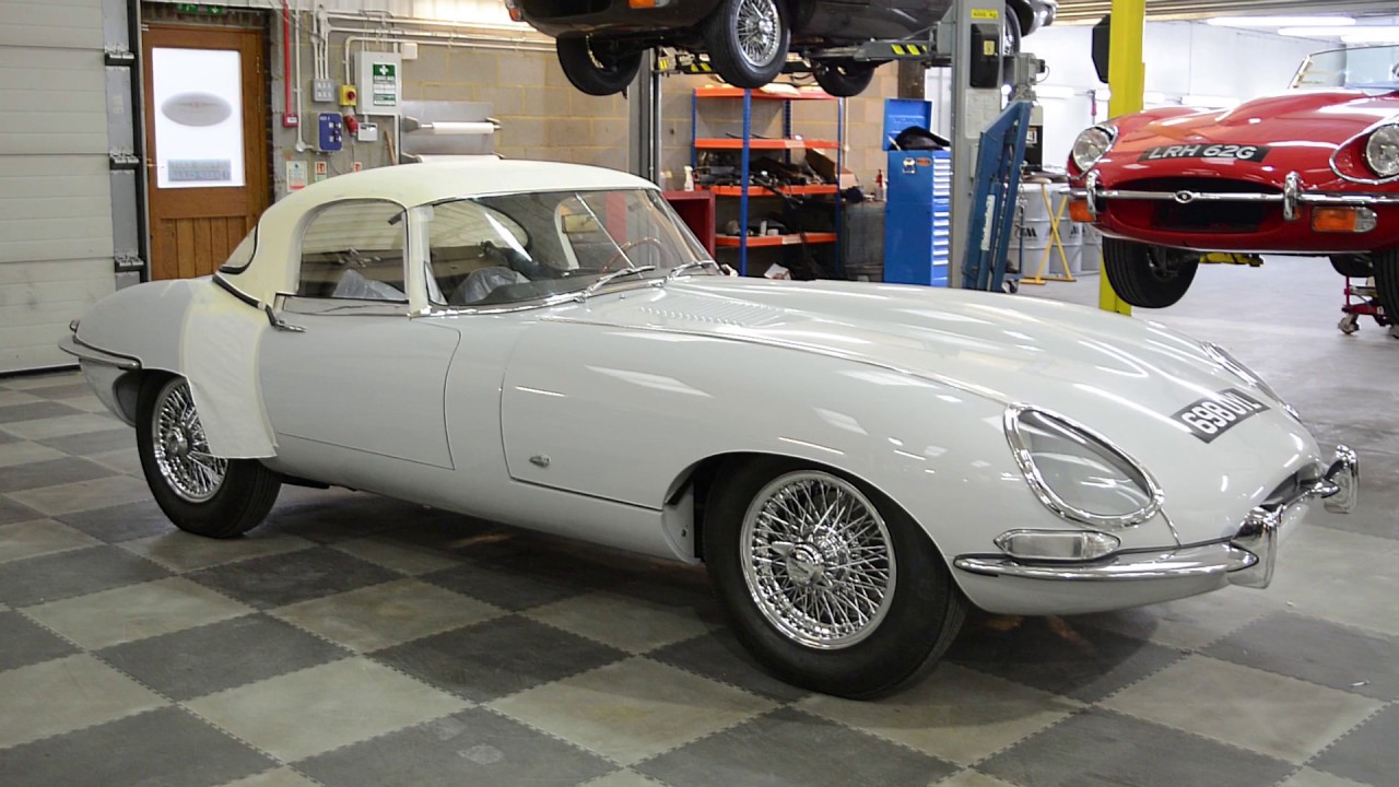 EType UK Jaguar EType Hardtop Fitting YouTube