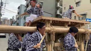 2022年博多祇園山笠『大黒流～試し舁き』（2022.7.3）