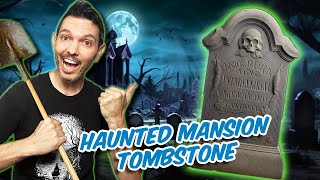 Make a Disney Haunted Mansion Tombstone without a CNC