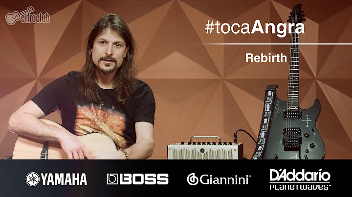 #tocaAngra | Rebirth - Angra (aula de violão)