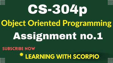 Cs304p assignment 1 solution 2022||Cs304p assignment 1 2022|| Cs304p assignment no 1 2022||CS304p