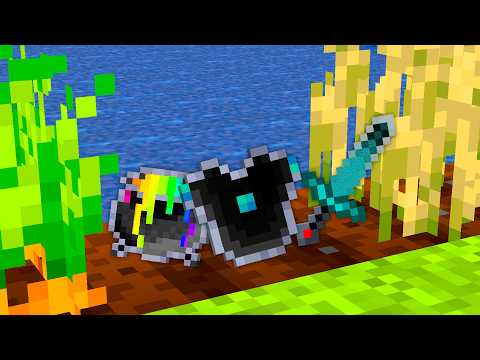 HUNTER vs. CROPS DROP AVARITIA in Minecraft