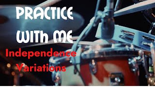 Independence Exercise 1 Variations on Drum Set