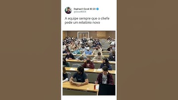 E por aí? Também bate o desespero?? 😂 #dashboard #excel #cursodeexcel #planilhas #dicaexcel