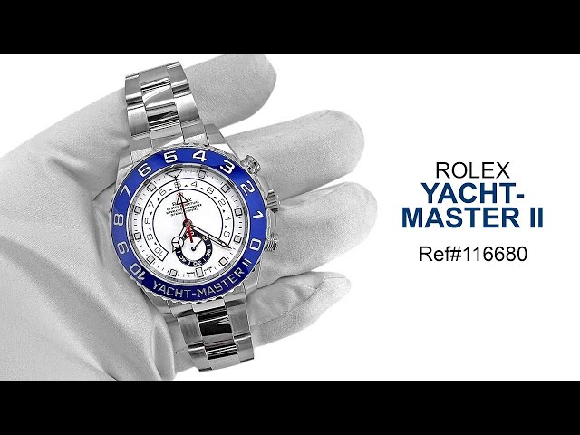 Rolex Yacht-Master II, Steel, 44mm, Ref#116680-0002, Unworn Complete 2023