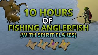 Loot From 10 Hours Of Fishing Anglerfish (With Spirit Flakes)