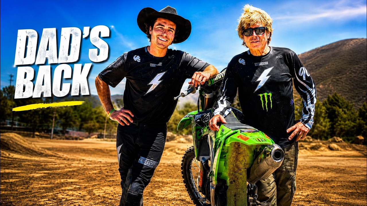 My Dad Rode Again at 67 Years Old | Axell Hodges