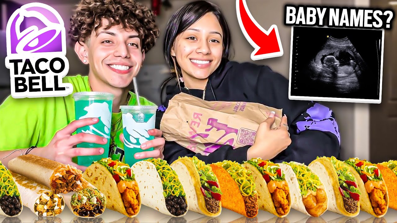 TACO BELL MUKBANG… ❤️👶