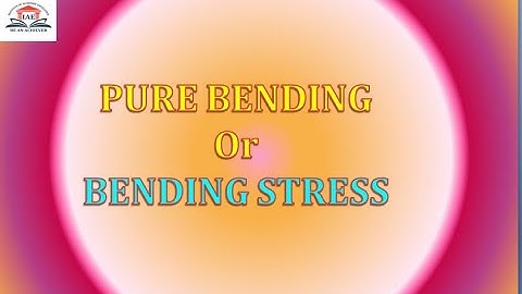 STRENGTH OF MATERIALS || B.TECH || GATE, ESE, PSUs || BENDING STRESS PART 2- Easily explained