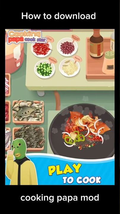 GAME: Cooking Papa: Cookstar #cookingame #fypシ #fyp
