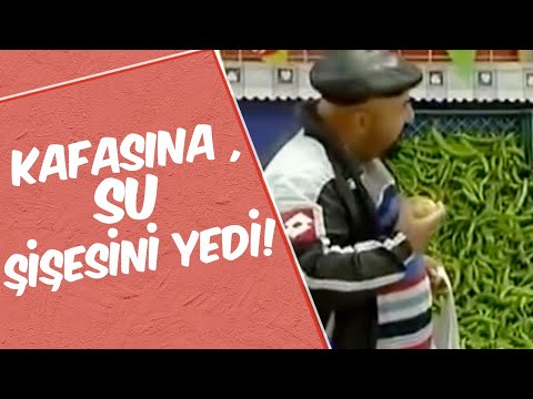 Mustafa Karadeniz Kafasına Su Şişesini Yedi! | Manav Şakası!