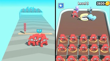 MERGE ALPHABET LORE Run - Merge Battles || abcdefghijklmnopqrstuvwxyz LvL 3