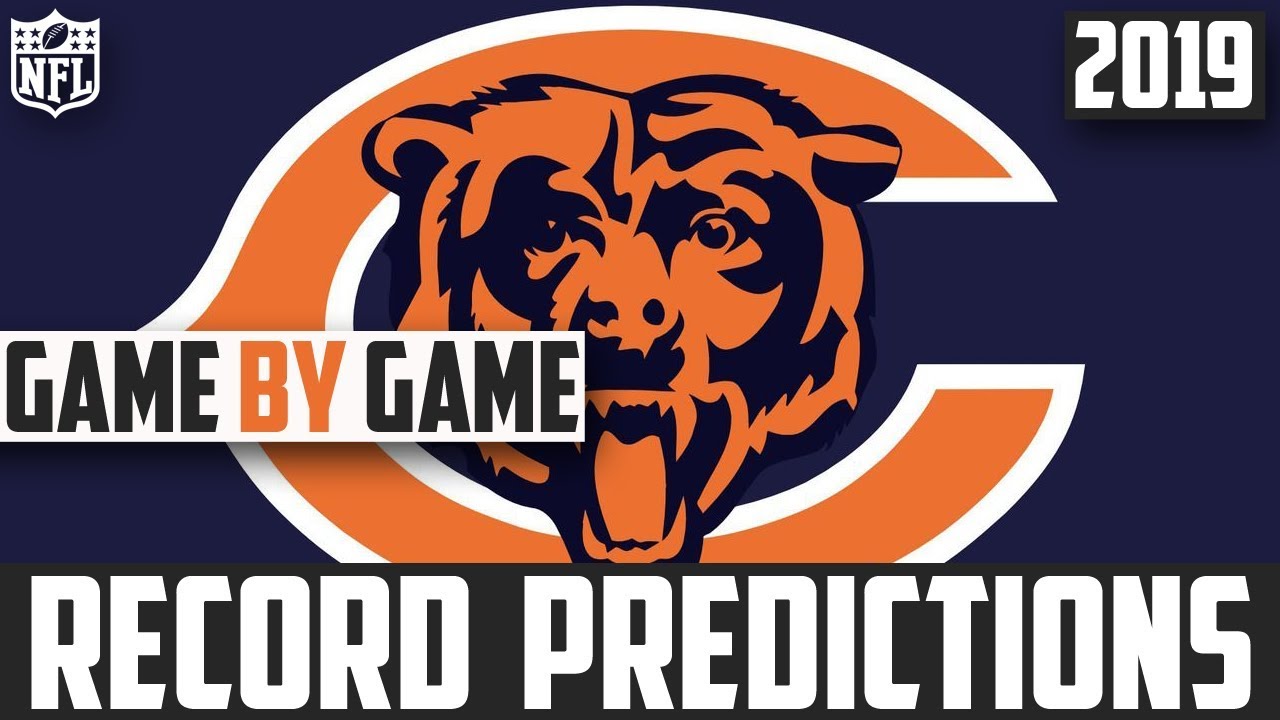 draft order generator 2019 NFL Record Predictions - Chicago Bears Record Prediction 2019