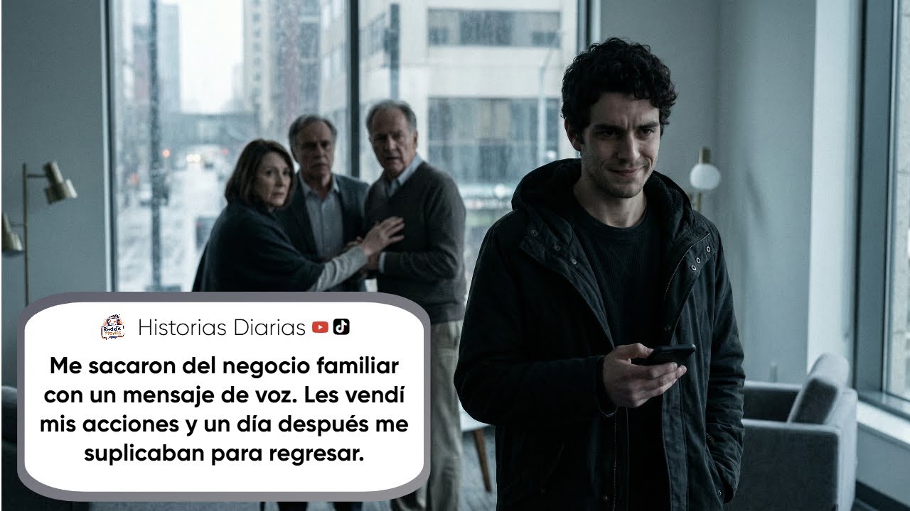 Me sacaron del negocio familiar con un mensaje de voz y un día después me suplicaban para regresar.