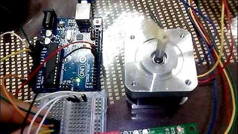Arduino with TB6560 driver and stepper motor Nema 17 Hs4401