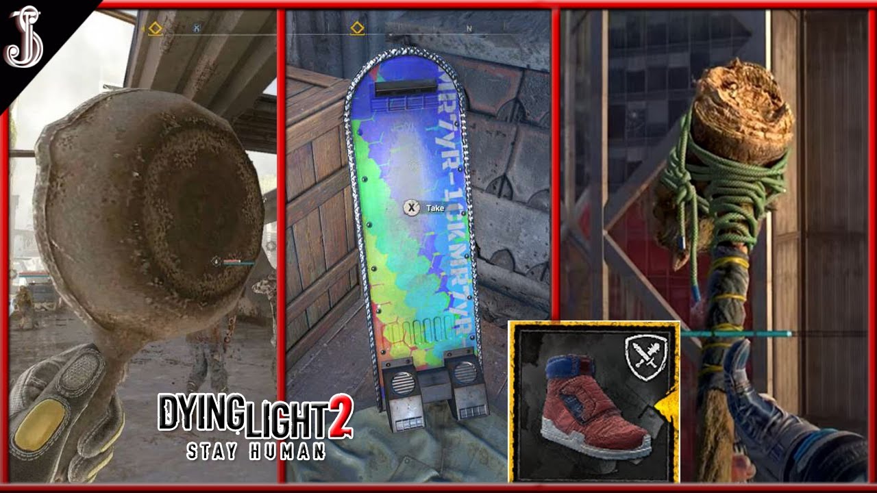 Летающая метла + Обувь Марио + Сковорода судьбы + Ховерборд | Умирающий свет 2