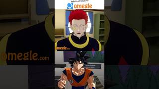 Goku Goes On Omegle Pt. 20 #goku #frieza #zoro #tobirama #hisoka #dbz #naruto #onepiece #hxh #anime